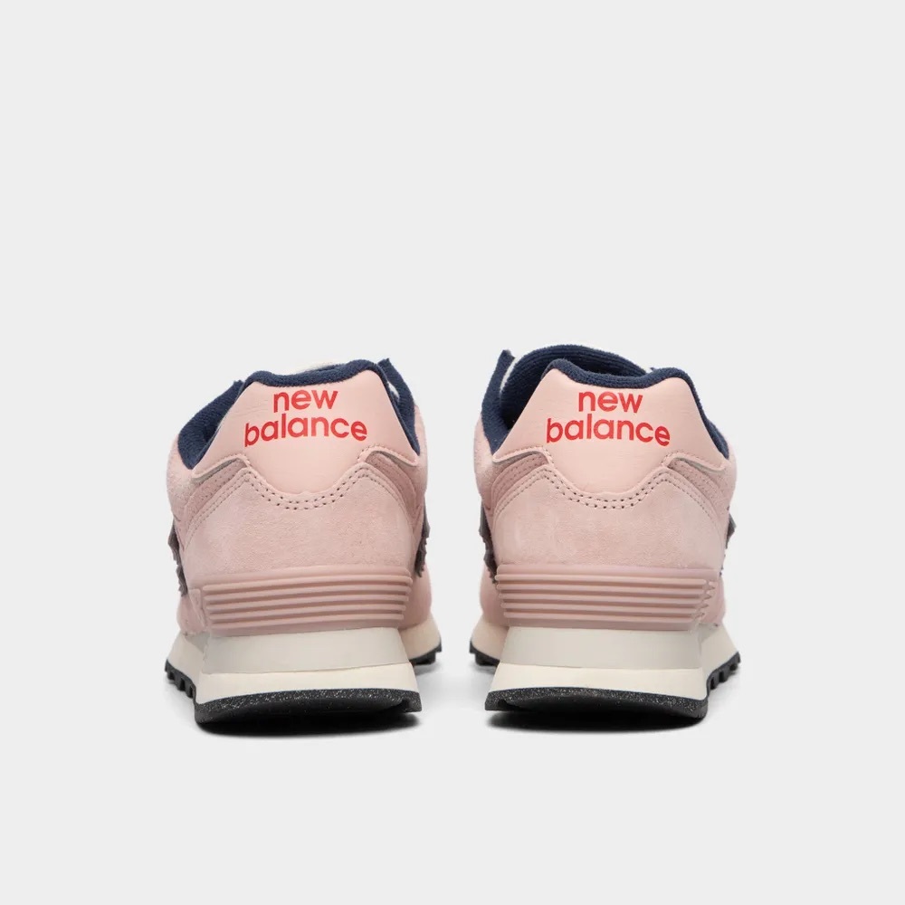New Balance 574 Pink with Grey - Picture 7 of 10